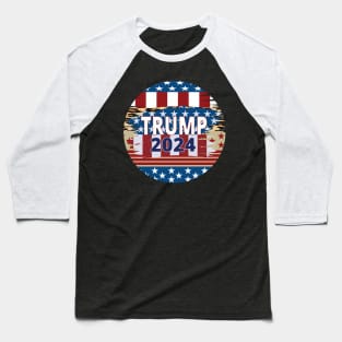 Trump 2024 Baseball T-Shirt